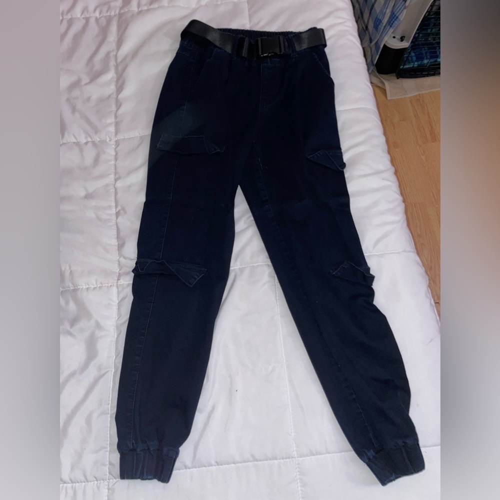 Black kids cargo pants